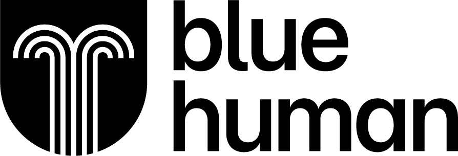 blue human